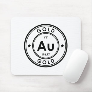 Gold Element Mouse Pad