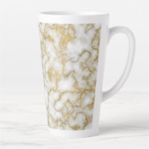 Gold encrusted marbe Mug
