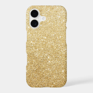 Gold Faux Glitter Luxury iPhone 7 Case