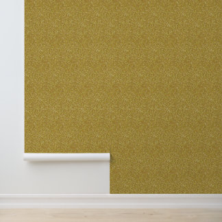 Gold Faux Glitter Wallpaper