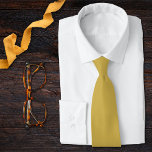 Gold, Faux Gold, Mustard Yellow Tie<br><div class="desc">This tie is featured in our Sunflower Wedding Forest Green and Gold Collection. The We have a few neck tie options to match this collection perfectly. Great for the groom, groomsmen or best man. After the wedding, is still a wonderful option for wearing to work or any occasion a tie...</div>