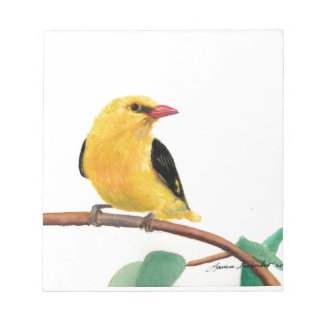 Gold Finch Notepad