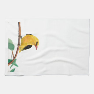 Gold Finch Tea Towel