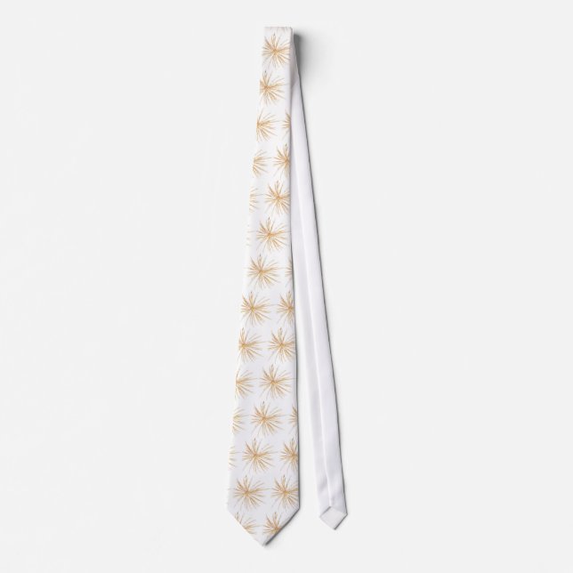 Gold Fireworks Tie (Front)