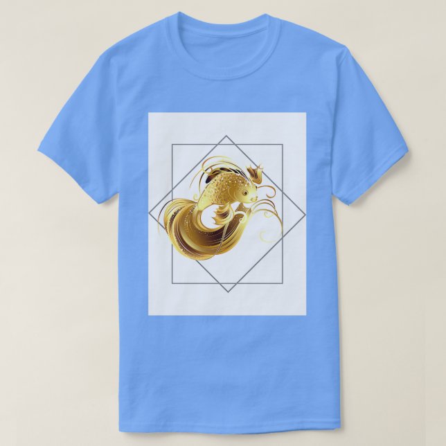 Gold Fish Classic TShirt (Design Front)