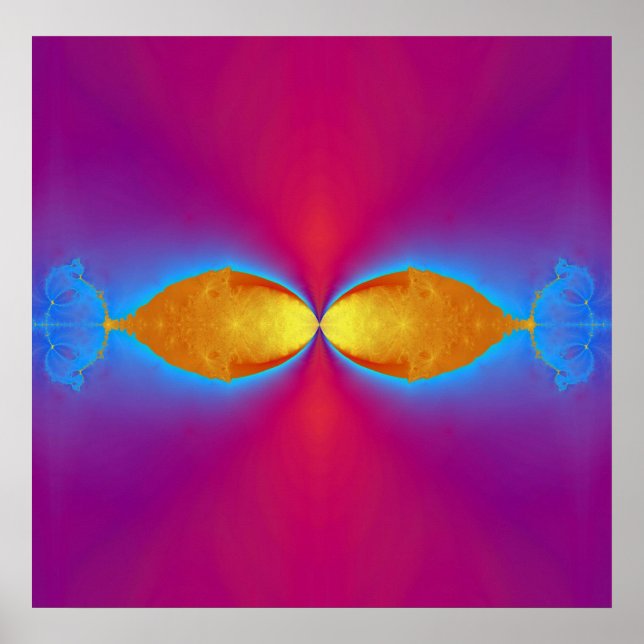 Gold Fish Kiss Poster (Front)