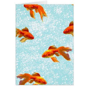 gold fish pattern