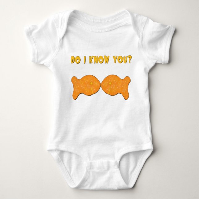 GOLD FISH SURPRISE BABY BODYSUIT (Front)