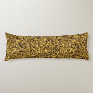 Gold Flaked Body Cushion