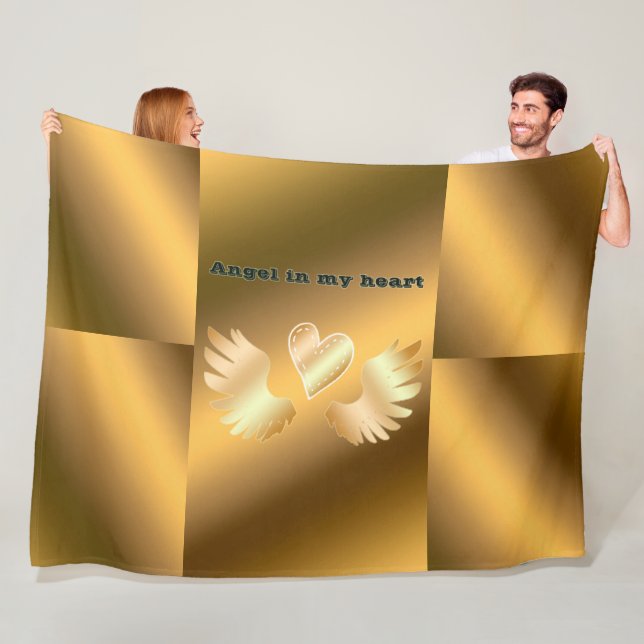 Gold Fleece Blanket (In Situ)