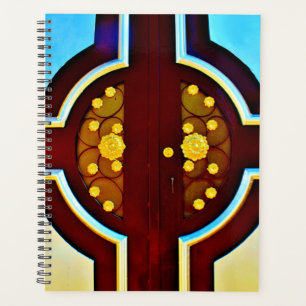 Gold Flowers Planner