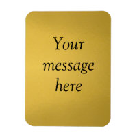Gold foil add your custom message text hereglitter
