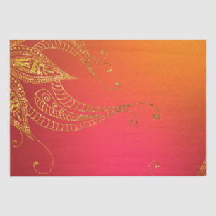 Gold Foil Arabian Tissue Paper