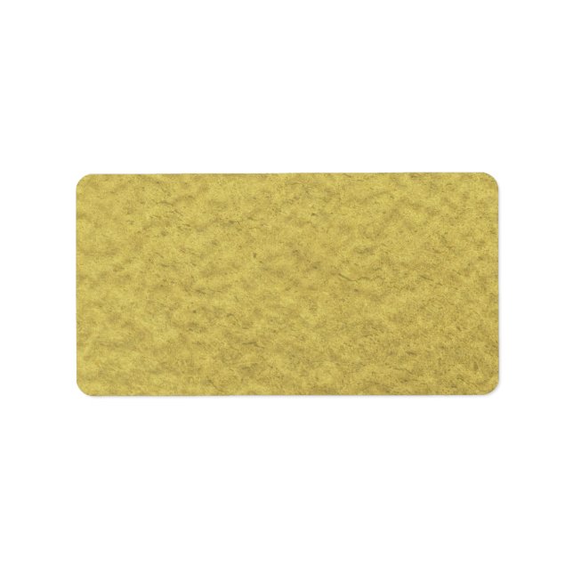 Gold Foil Background Texture Label (Front)