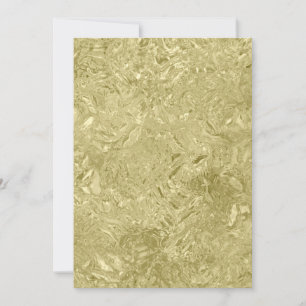 Gold Foil Formal New Year's Eve Invitation