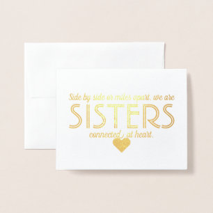 Gold Foil   Funny Bridesmaid or Maid of Honour Card