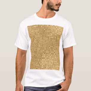 Gold foil, glitter seamless texture. T-Shirt