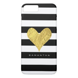 Gold Foil Heart Case-Mate iPhone Case