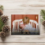 Gold Foil New Years Baby Birth Announcement<br><div class="desc">Let all your family & friends know you added a little more cheer to ring in the new year  This baby birth announcement card features an elegant gold foil theme.  All text on the front and back is editable.  Add 4 photos to create a truly unique new baby announcement.</div>