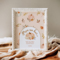 Gold foil orange pumpkin mum-osa bar 