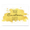 Gold foil paint stroke Personalised quote print