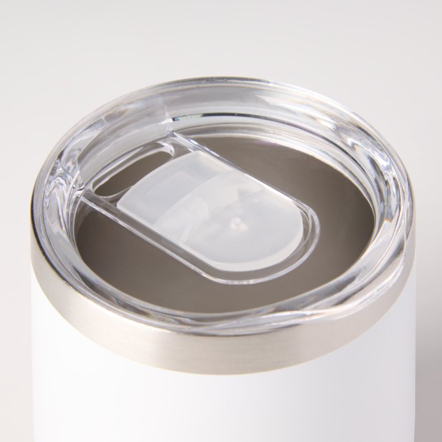 Gold Foil Pumpkin Vibes Tumbler (Lid)