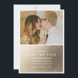 GOLD FOIL SAVE THE DATE Save the Date Announcement<br><div class="desc"></div>