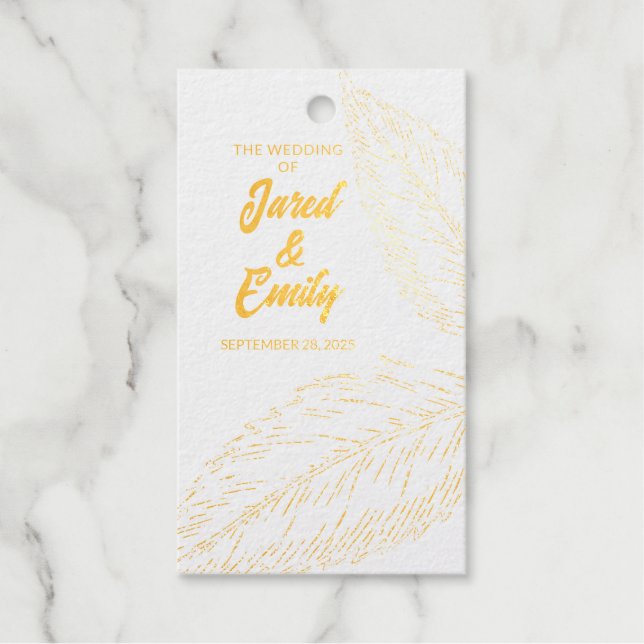Gold Foil Tags (Front)