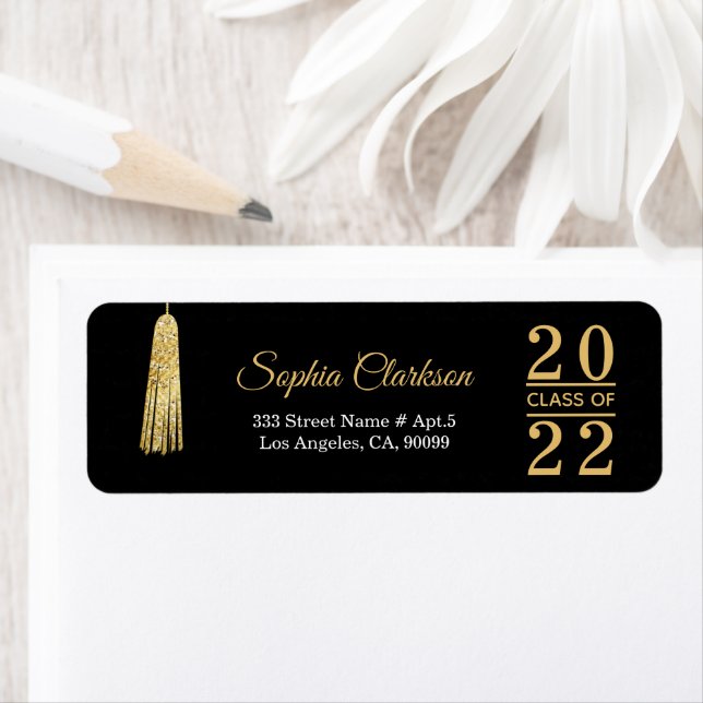 Gold Foil Tassel Graduate  (Insitu)