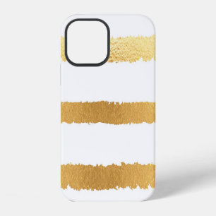 Gold foil, vintage seamless pattern. iPhone 12 case