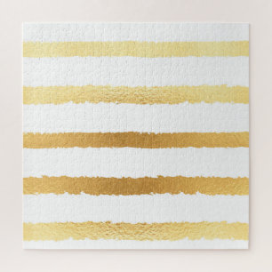 Gold foil, vintage seamless pattern. jigsaw puzzle