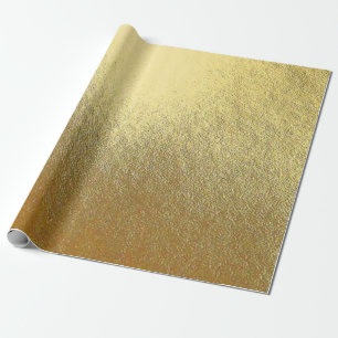 Gold Foil Wrapping Paper