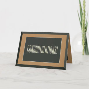 Gold Framed Bear Groom Gay Wedding Congratulations Card