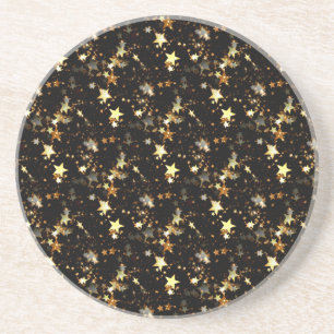 gold galaxy coaster