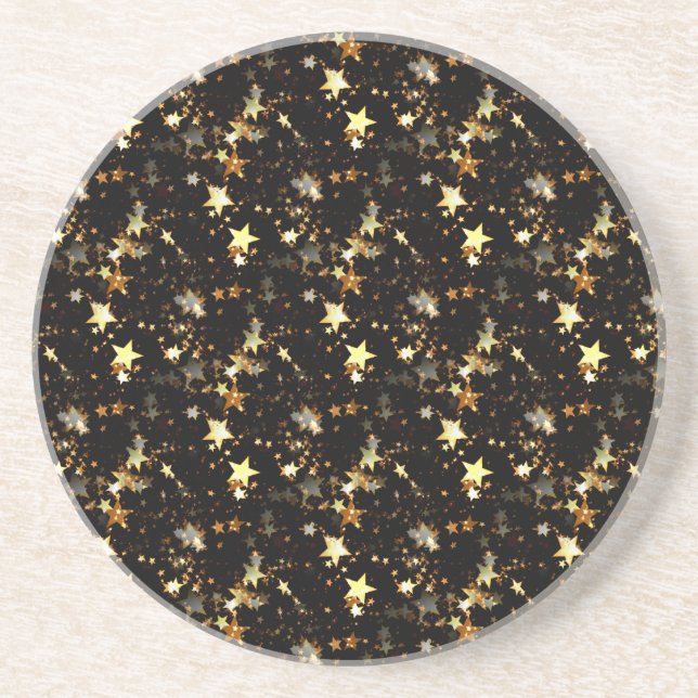 gold galaxy coaster (Front)