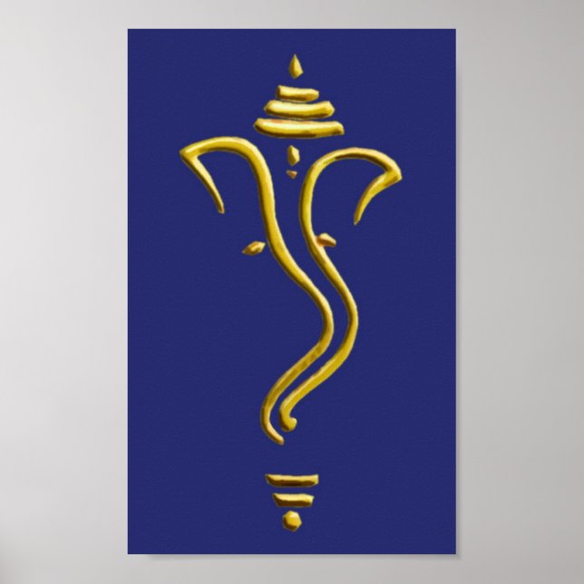 Gold Ganesha II Poster (Front)