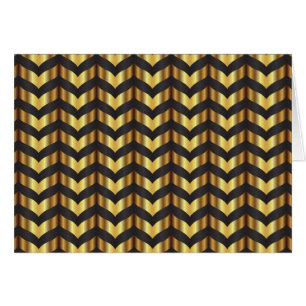 gold gatsby chevron