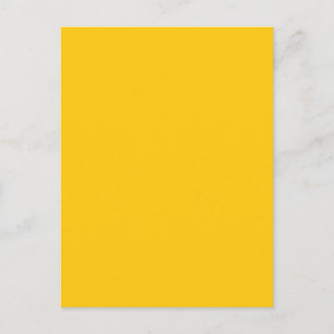 Gold Gelb Postcard