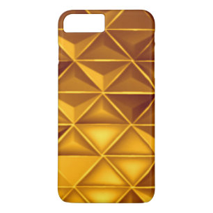 Gold Geometric Design Phone Case