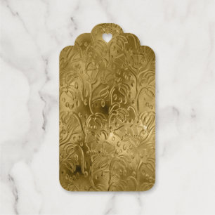 Gold Gift Tags