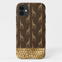Gold Giraffe African Safari Chic Style
