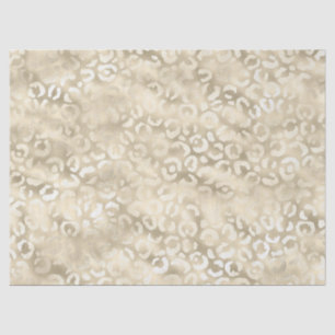 Gold Glam Leopard Print Tissue Paper