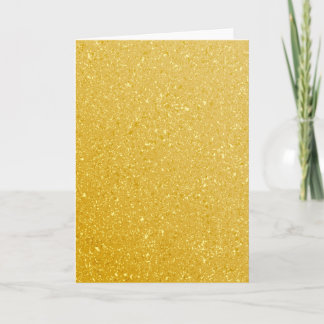 GOLD GLITTER BACKGROUND CARD