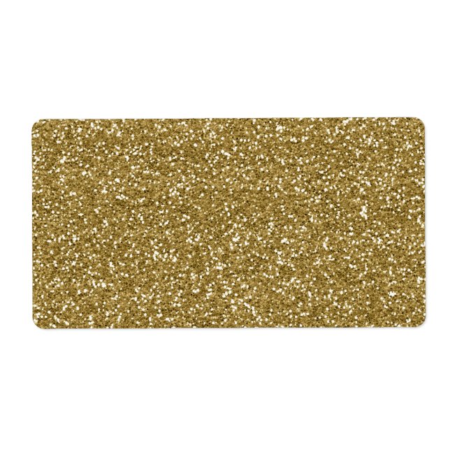 Gold Glitter Background Template (Front)
