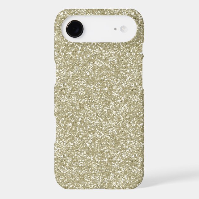 Gold Glitter Case-Mate iPhone Case (Back)