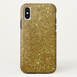 Gold Glitter Case-Mate iPhone Case