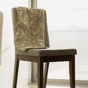 Gold Glitter Chic Glam Hand Towel
