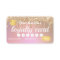 Gold Glitter Drip Rose Pink Loyalty Credit