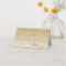 Gold Glitter Glam Personalised Place Card