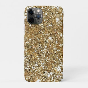 Gold Glitter Glam Sparkles Metallic Case-Mate iPhone Case